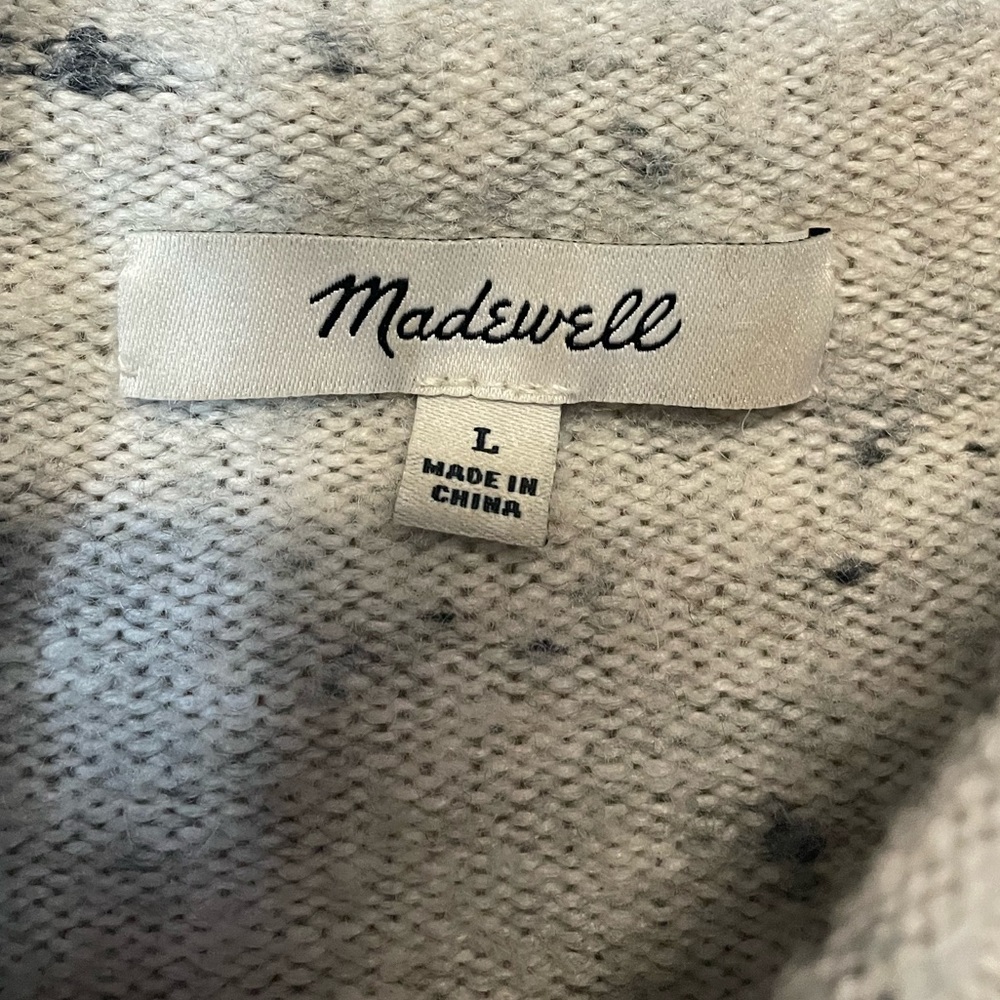 Madewell Donegal Inland Turtleneck Sweater in Coziest Yarn - Picture 8 of 10